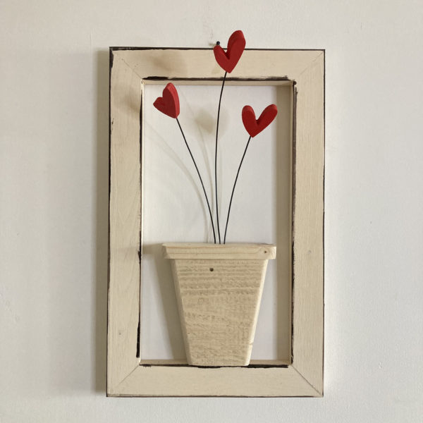 Vaso di cuori