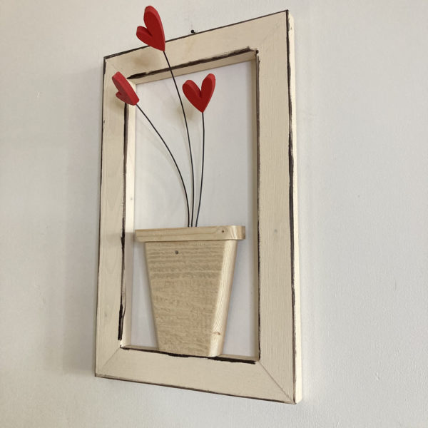 Vaso di cuori - immagine 2
