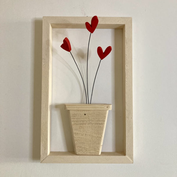 Vaso di cuori