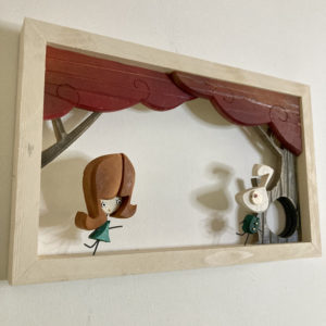 Alice segue il bianconiglio (versione autunno)