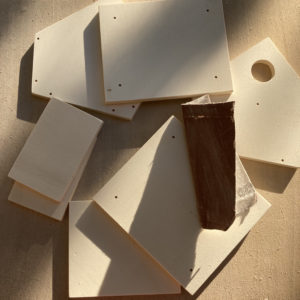 Casetta per uccelli in kit