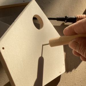 Casetta per uccelli in kit