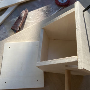 Casetta per uccelli in kit