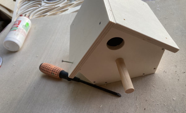 Casetta per uccelli in kit