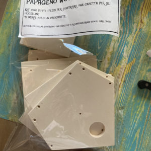 Casetta per uccelli in kit
