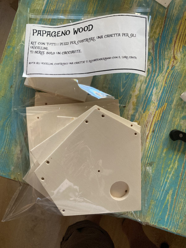 Casetta per uccelli in kit - immagine 8