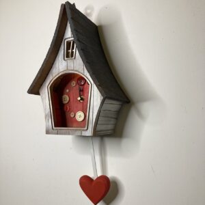 Orologio a pendolo "Conosci il mistero del tempo attraverso la luce interiore"