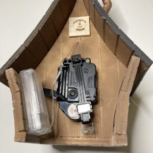 Orologio a pendolo "Conosci il mistero del tempo attraverso la luce interiore"