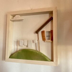 Il cortile dietro casa