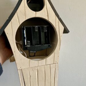 Orologio a cucu' "La Casetta nel cuore del bosco Tenebroso"