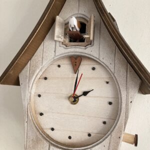 Orologio a cucu' "La Casetta nel cuore del bosco Tenebroso"