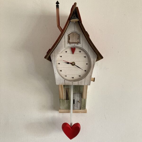 Orologio a cucu' "La Casetta nel cuore del bosco Tenebroso"