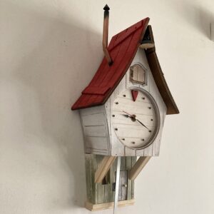 Orologio a cucu' "La Casetta nel cuore del bosco Tenebroso"