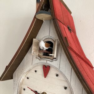 Orologio a cucu' "La Casetta nel cuore del bosco Tenebroso"