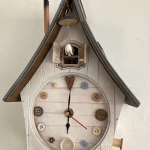 Orologio a cucu' "La Casetta nel cuore del bosco Tenebroso"