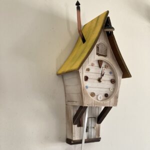 Orologio a cucu' "La Casetta nel cuore del bosco Tenebroso"