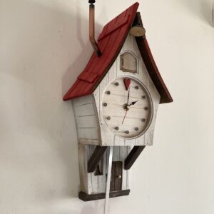 Orologio a cucu' "La Casetta nel cuore del bosco Tenebroso"